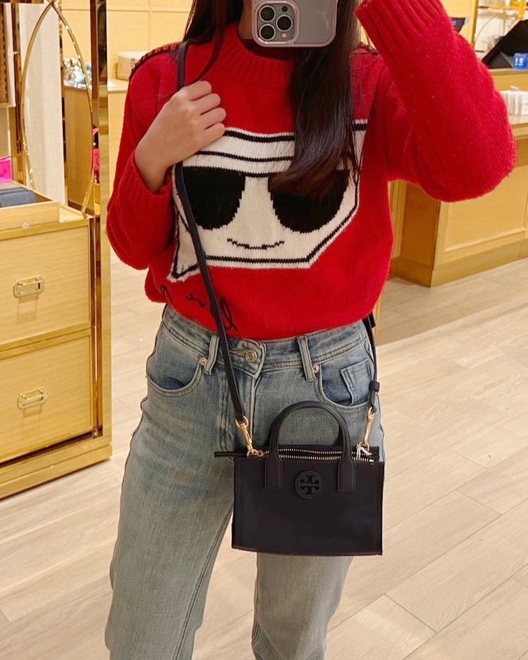 現貨深藍|Tory Burch TB 迷你尼龍小托特
