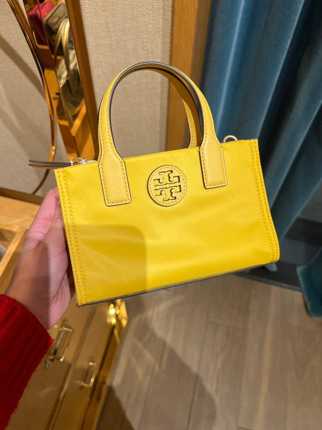 現貨深藍|Tory Burch TB 迷你尼龍小托特