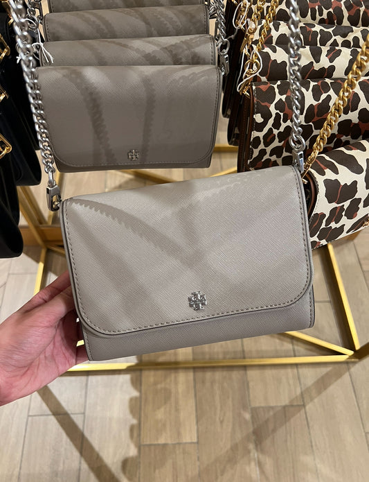 💥TORY BURCH TB 十字紋防刮WOC