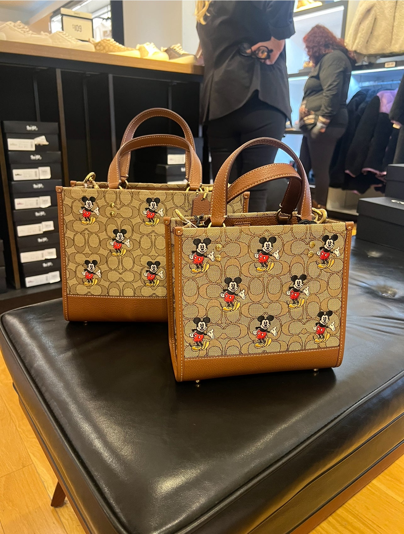 Disney X Coach Dempsey Tote 米奇老花托特