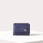 Vivienne Westwood Japan Limited Navy Blue | WATER ORB Tri-fold Wallet