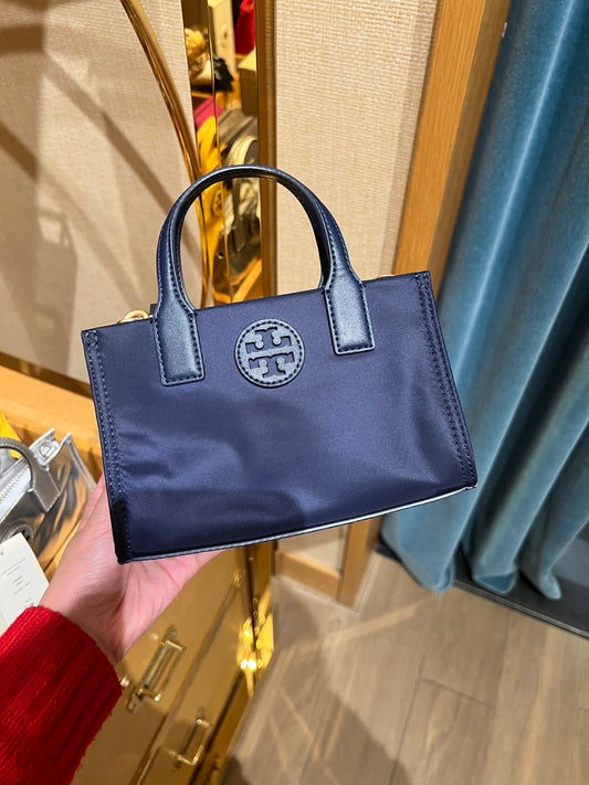 現貨深藍｜Tory Burch TB 迷你尼龍小托特