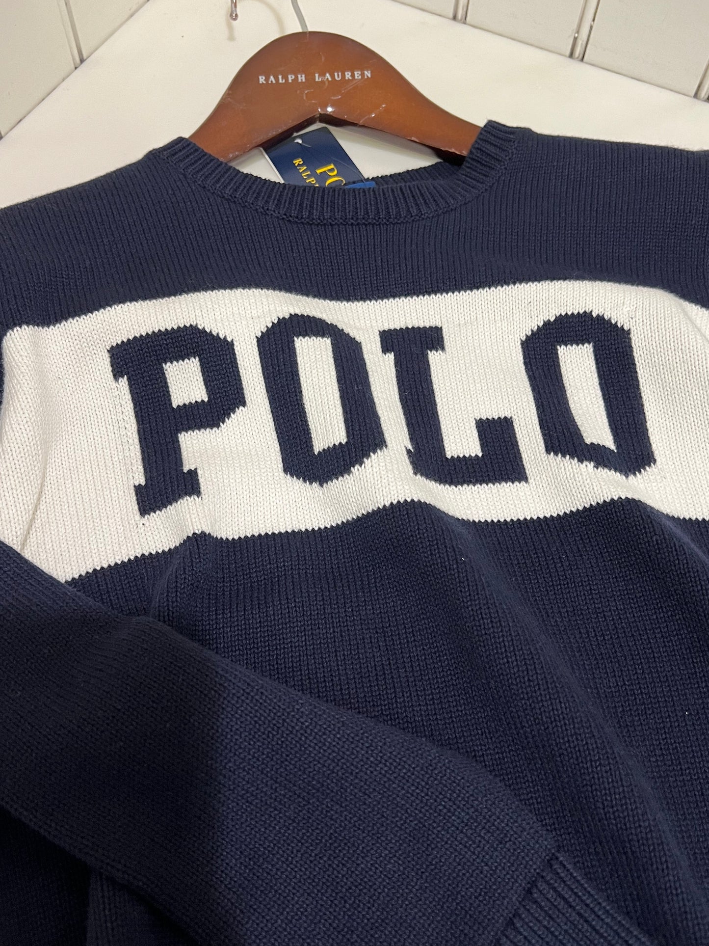 Polo Ralph Lauren 大logo 針織衣