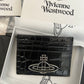 Vivienne Westwood cowhide crocodile embossed card holder