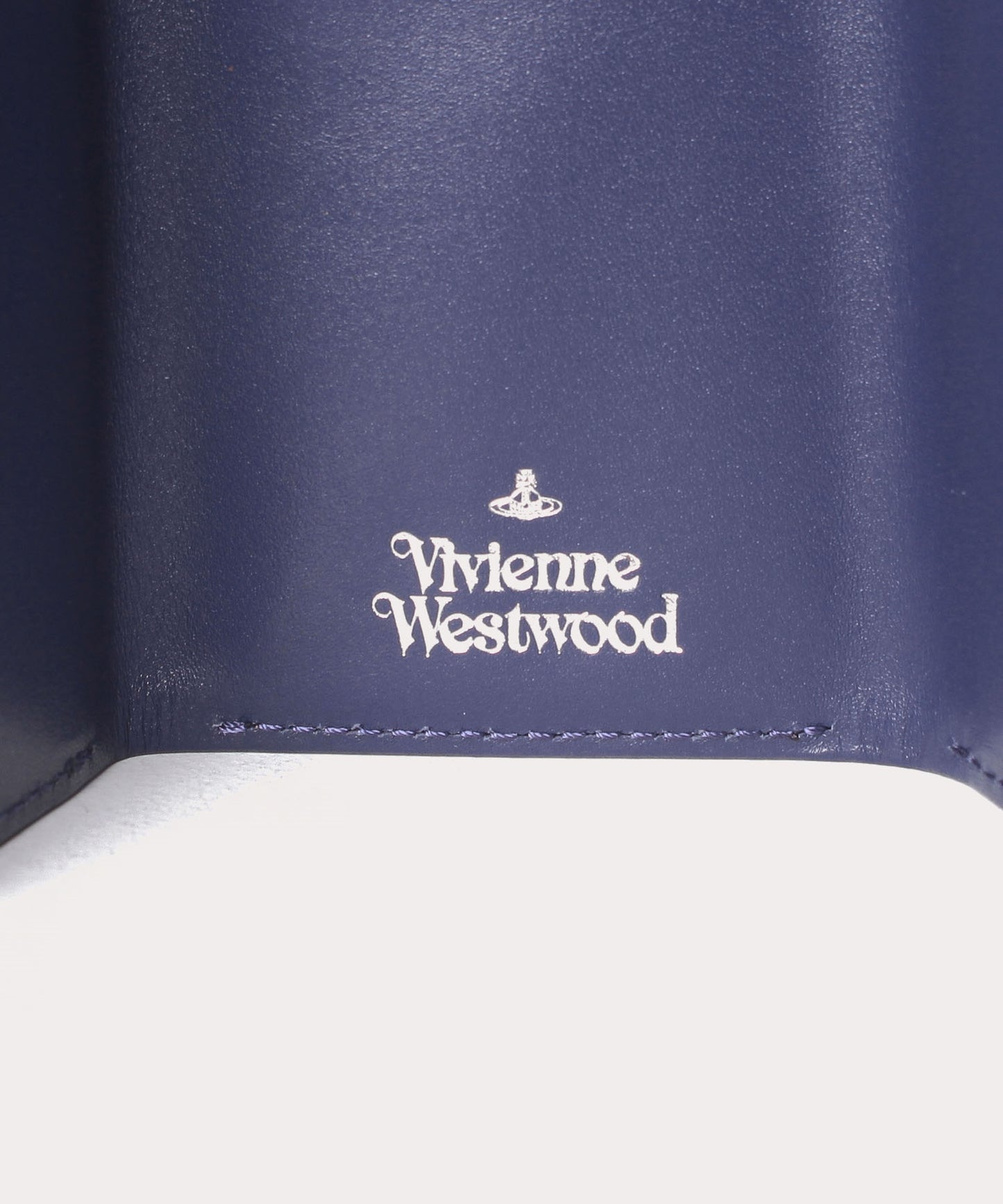 Vivienne Westwood Japan Limited Navy Blue | WATER ORB Tri-fold Wallet