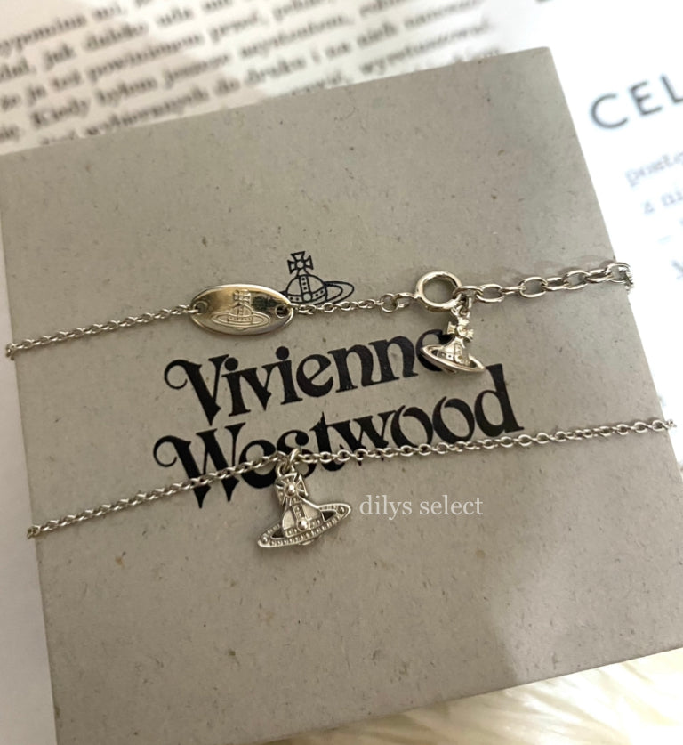 Vivienne Westwood 925銀Oslo項鍊