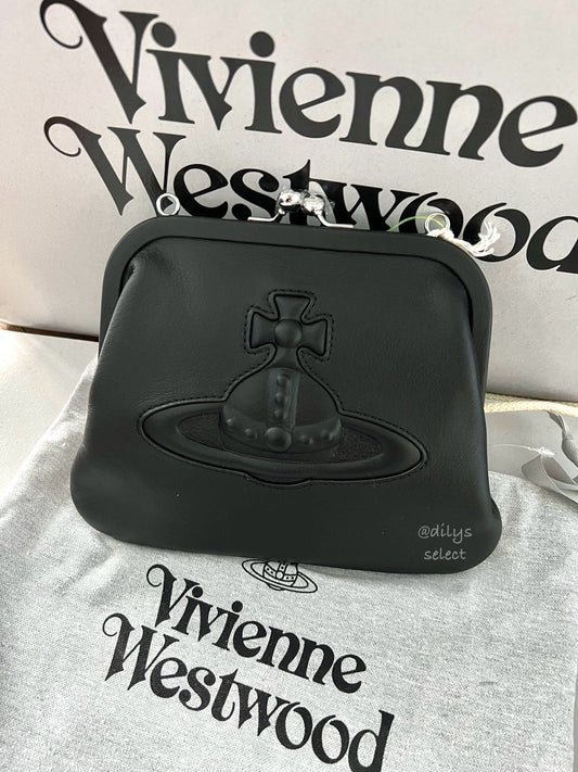 Vivienne Westwood embossed armpit bag