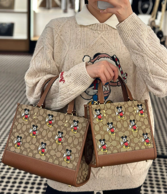 Disney X Coach Dempsey Tote 米奇老花托特