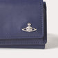 Vivienne Westwood Japan Limited Navy Blue | WATER ORB Tri-fold Wallet