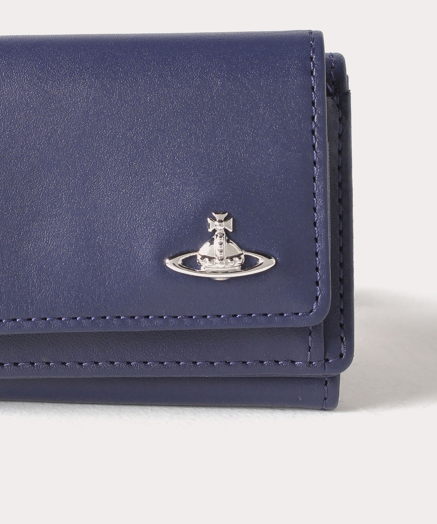 Vivienne Westwood Japan Limited Navy Blue | WATER ORB Tri-fold Wallet