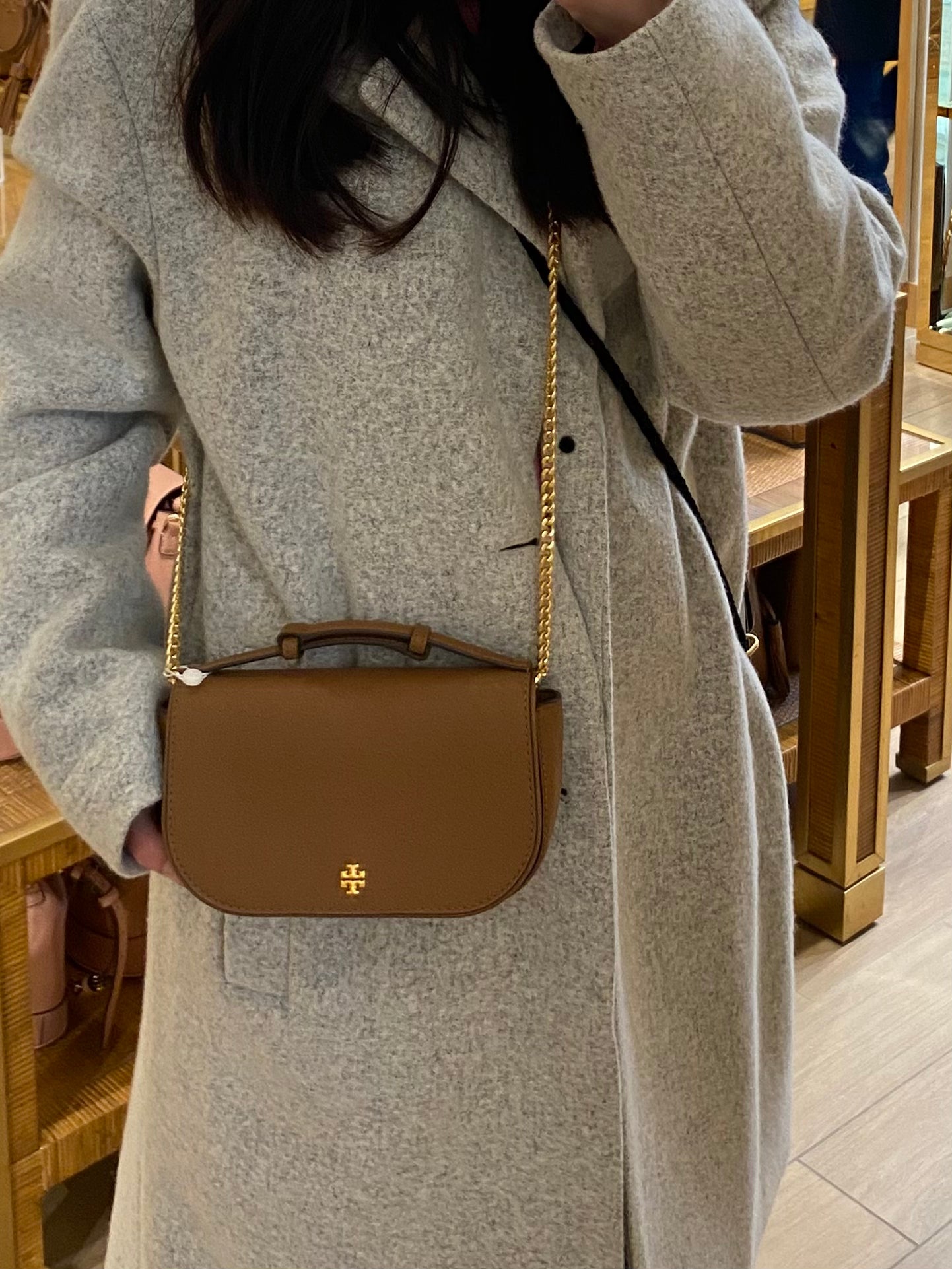 TORY BURCH TB Emerson小馬鞍包