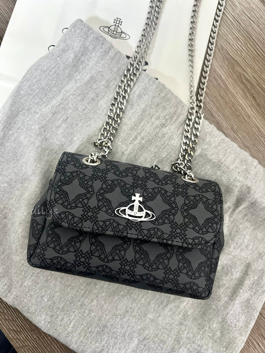 現貨 Vivienne Westwood 老花鏈條小包