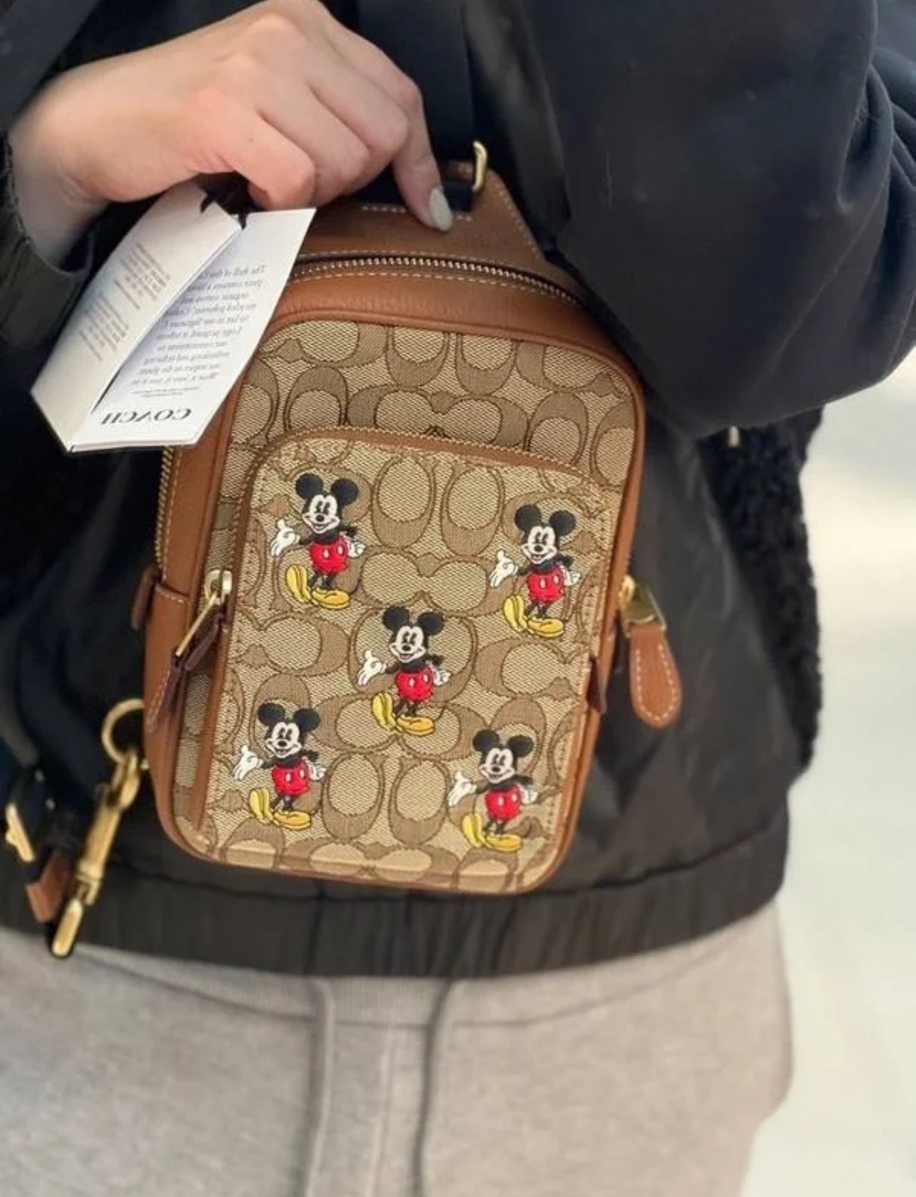 Coach x DISNEY 老花腰包