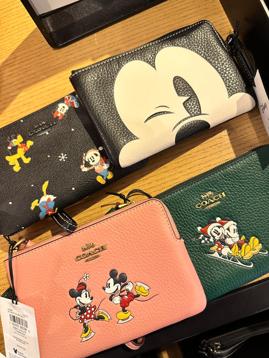 Coach x Disney Single Layer Clutch