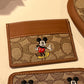 Coach x Disney 老花卡夾